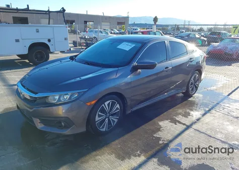 2016 Honda Civic Ex-L from USA, damaged, VIN 19XFC1F7XGE210814